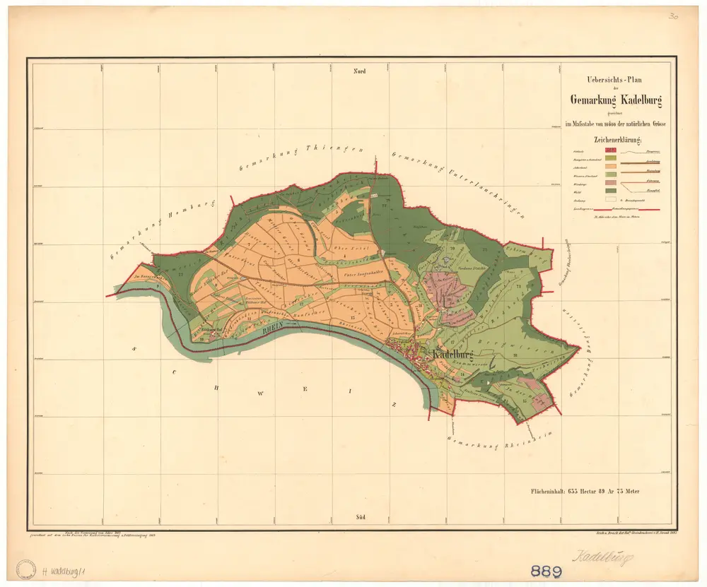 Aperçu de l'ancienne carte