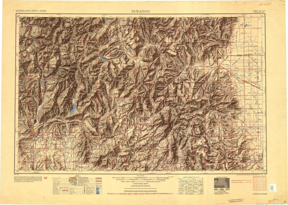 Aperçu de l'ancienne carte