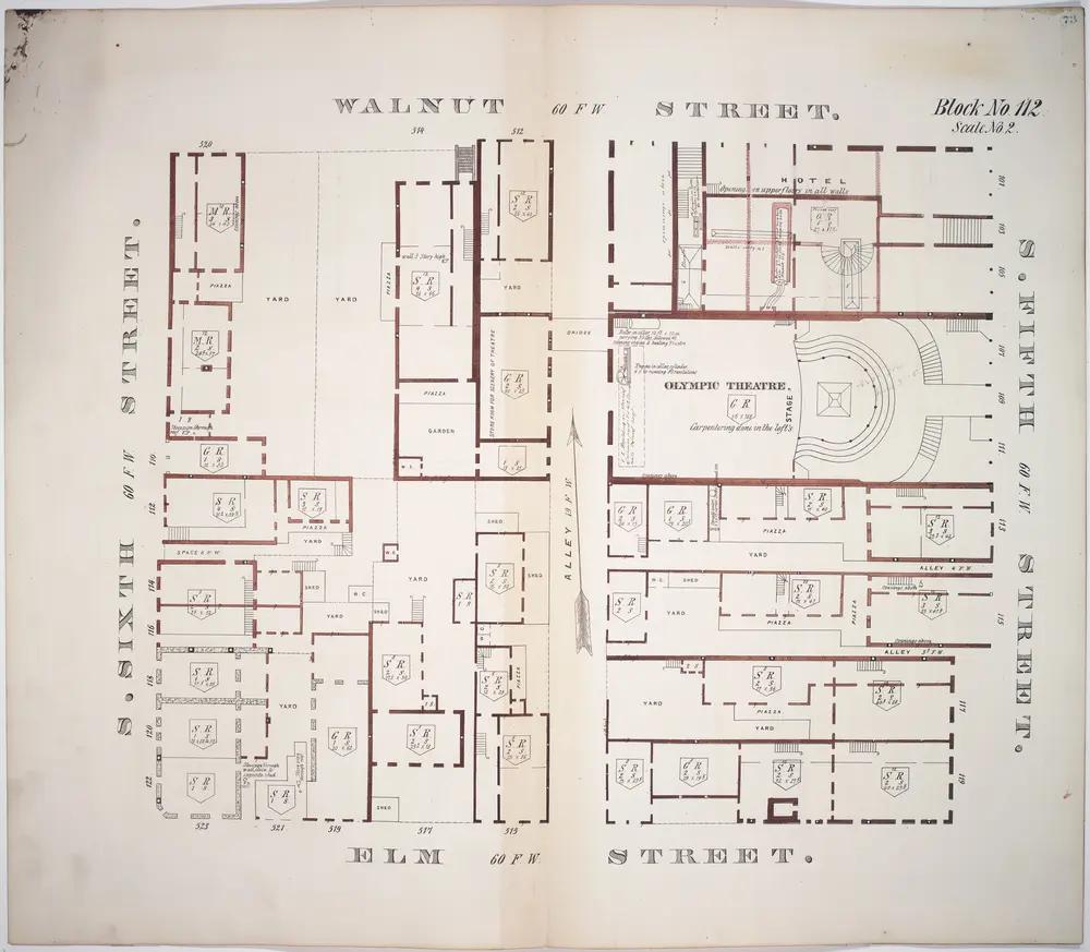 A. Whipple & Co.'s insurance map of St. Louis, Mo