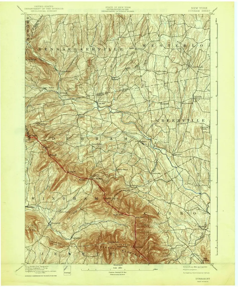 Aperçu de l'ancienne carte