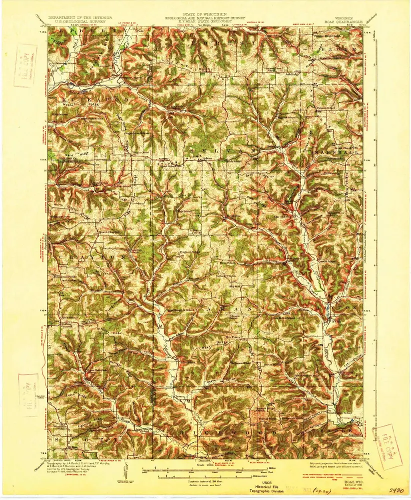 Aperçu de l'ancienne carte