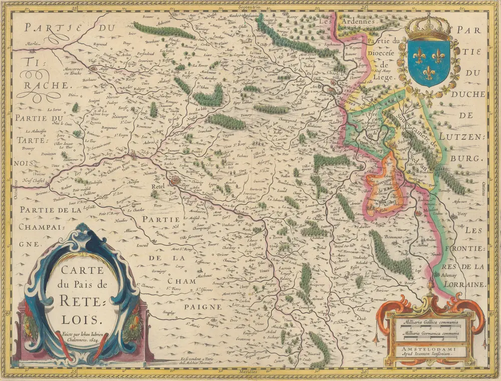 Aperçu de l'ancienne carte