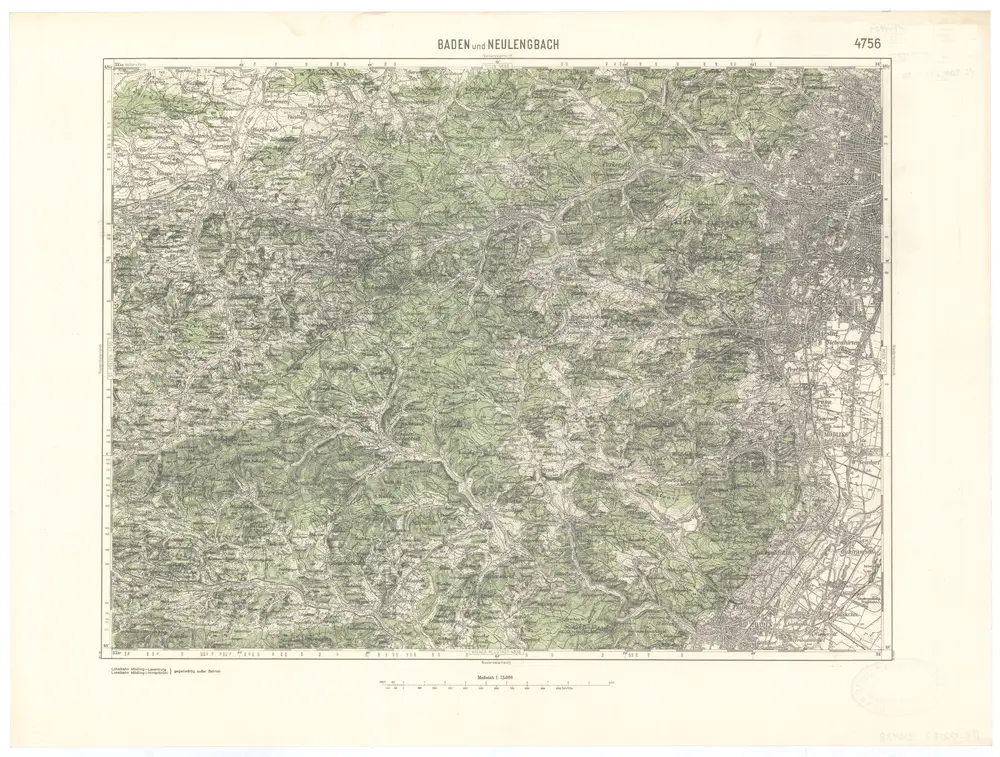 Aperçu de l'ancienne carte