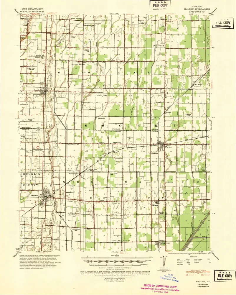 Anteprima della vecchia mappa