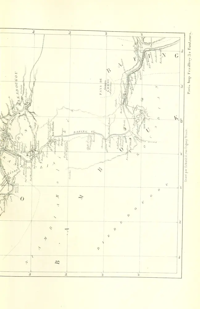 Voorbeeld van de oude kaart