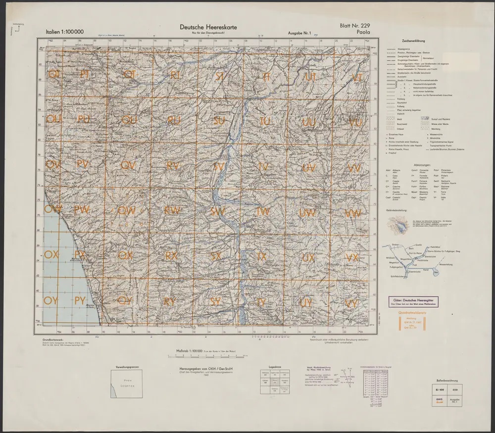 Anteprima della vecchia mappa