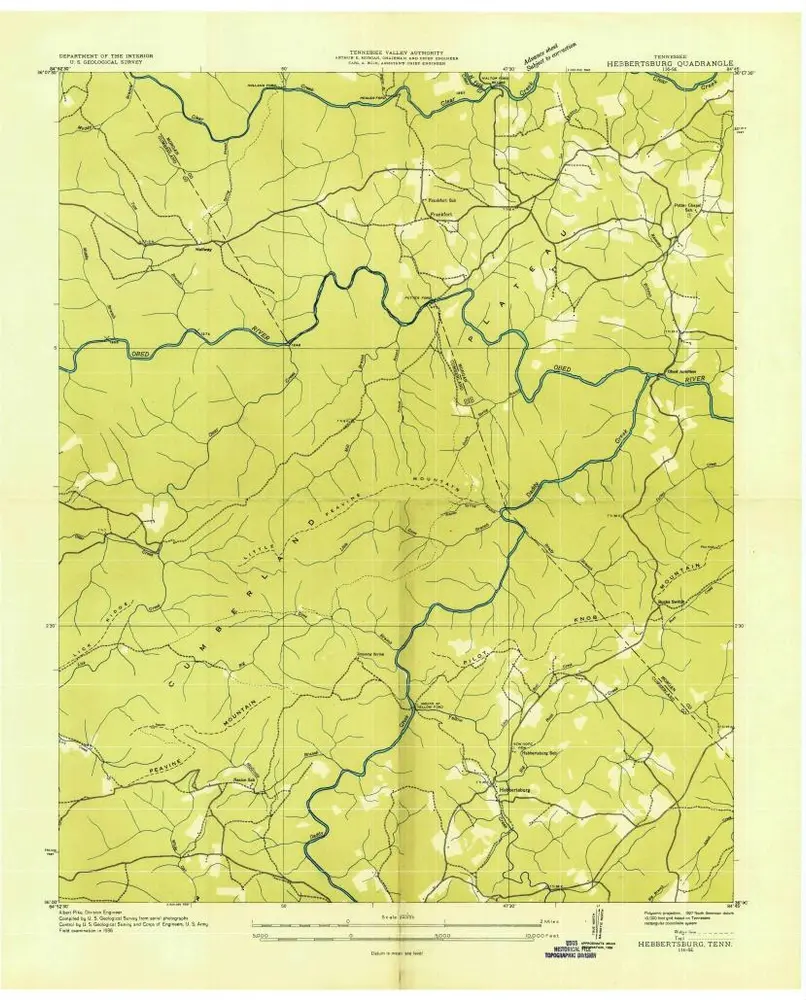 Voorbeeld van de oude kaart