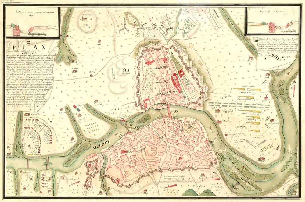 Voorbeeld van de oude kaart