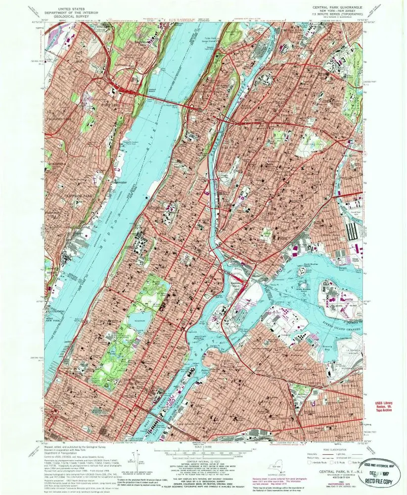 Voorbeeld van de oude kaart