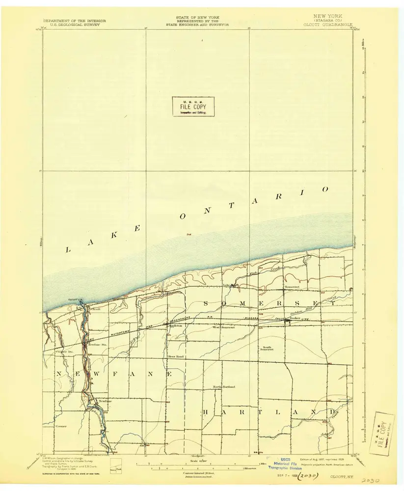 Voorbeeld van de oude kaart