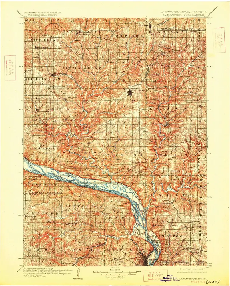 Anteprima della vecchia mappa