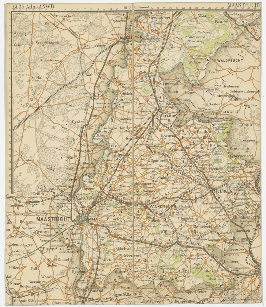 Aperçu de l'ancienne carte