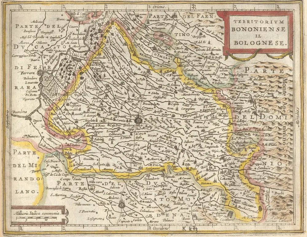 Anteprima della vecchia mappa