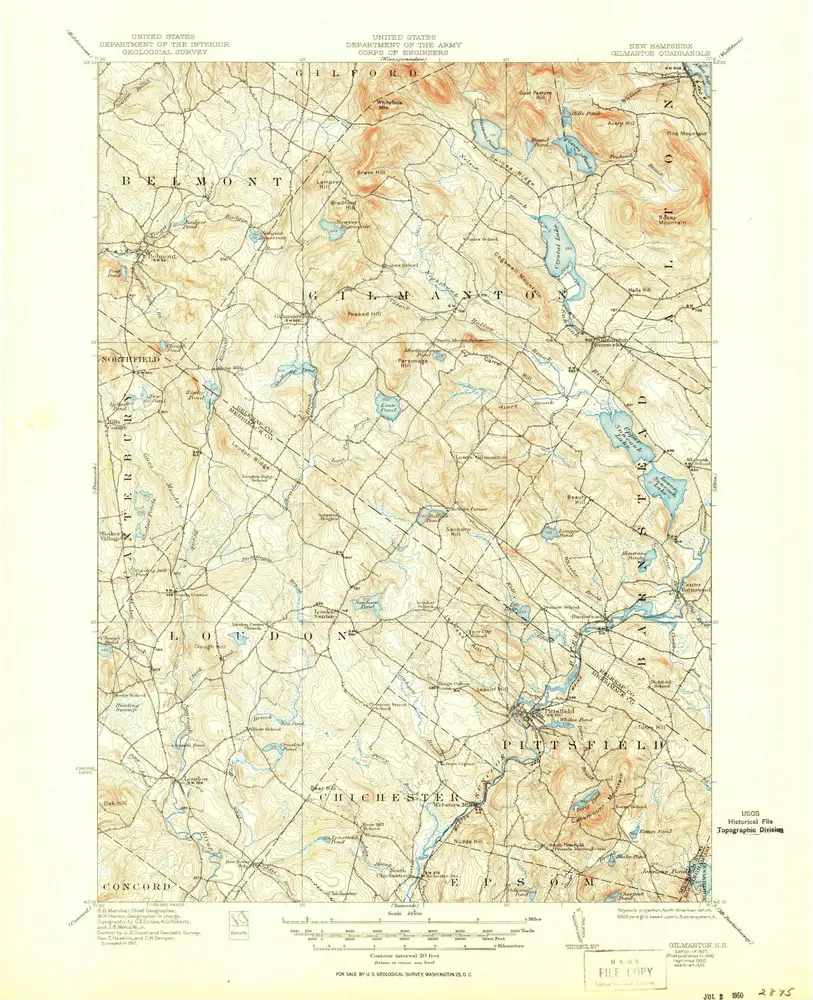 Anteprima della vecchia mappa