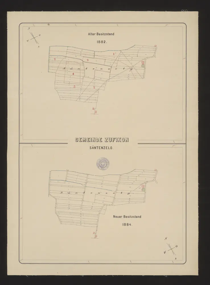 Aperçu de l'ancienne carte