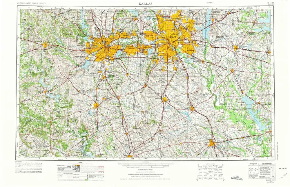 Voorbeeld van de oude kaart