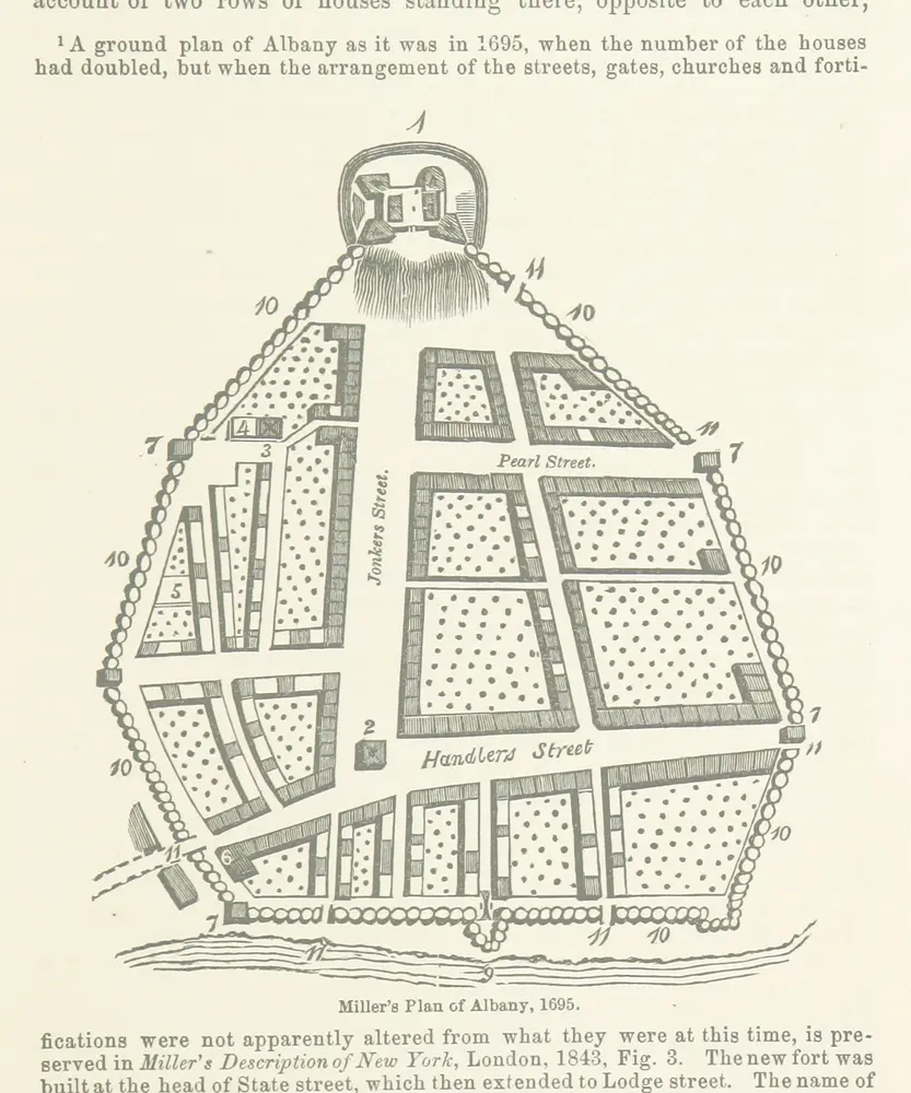 Voorbeeld van de oude kaart