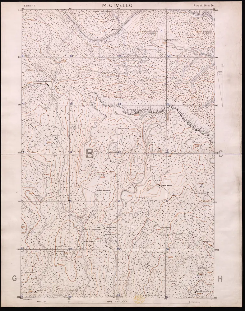 Anteprima della vecchia mappa