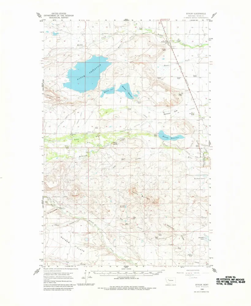 Voorbeeld van de oude kaart