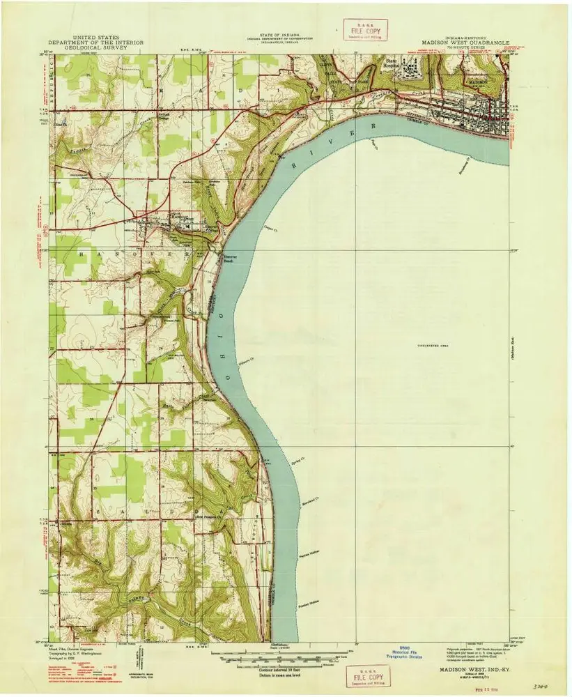 Aperçu de l'ancienne carte