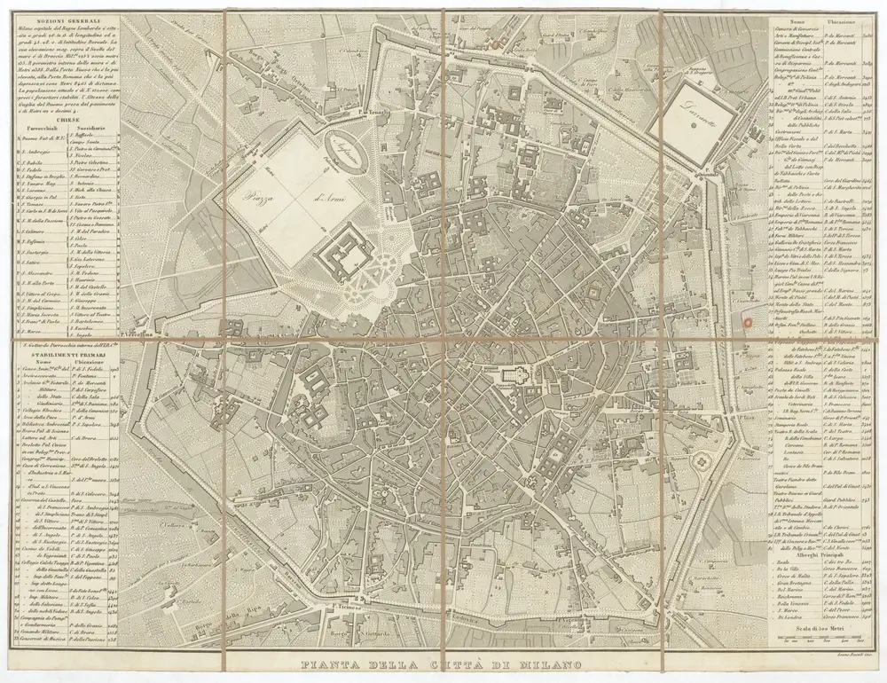 Anteprima della vecchia mappa