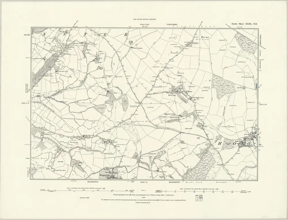 Anteprima della vecchia mappa